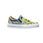 Damen Slip-On Sneakers mit kreativem Grafikdesign R&B