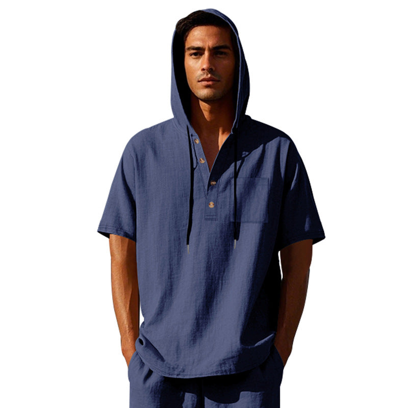 Herren lässiges Kapuzenshirt R&B
