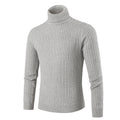Herren modischer Rollkragenpullover aus strukturiertem Strick R&B