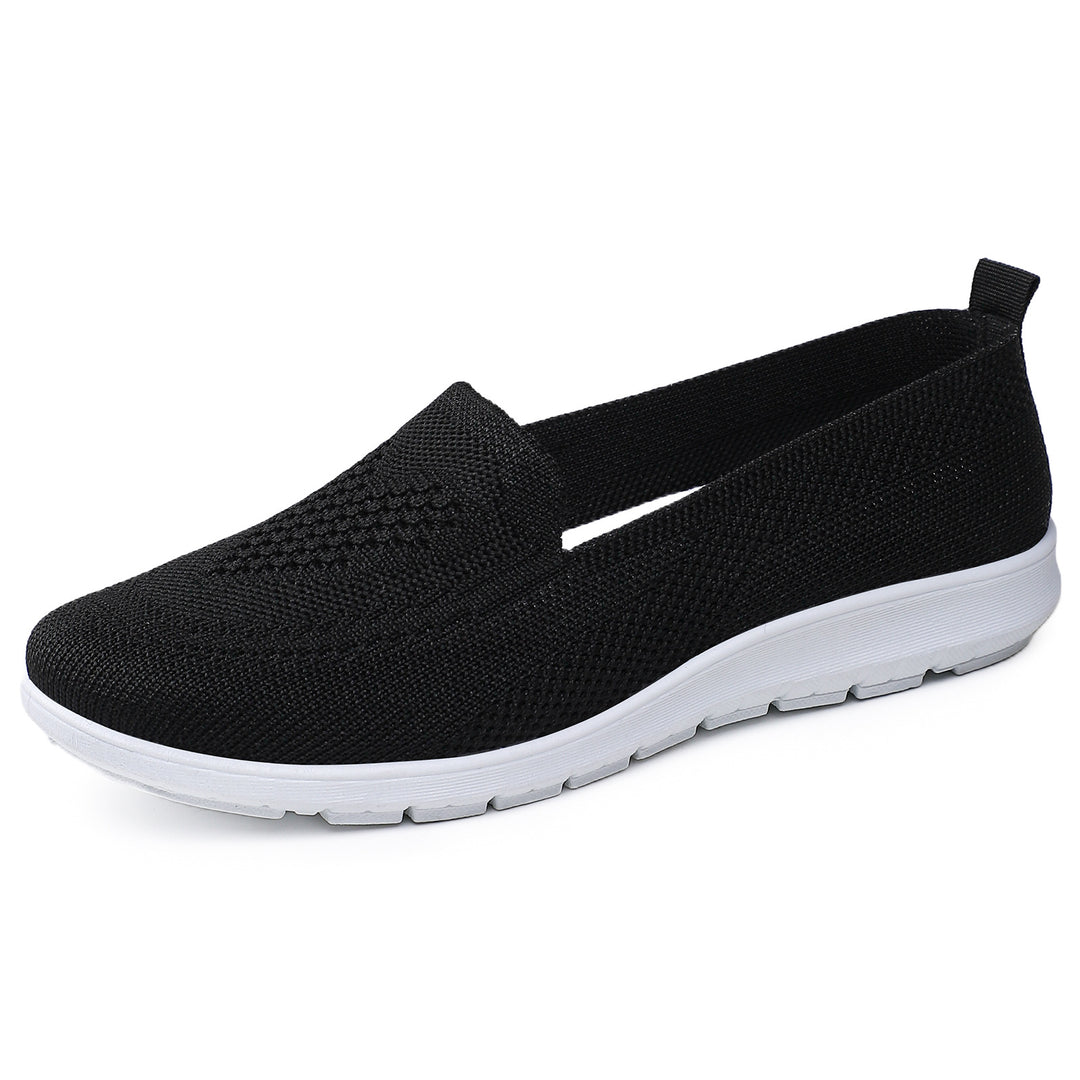 Damen Atmungsaktive Strick-Slipper R&B