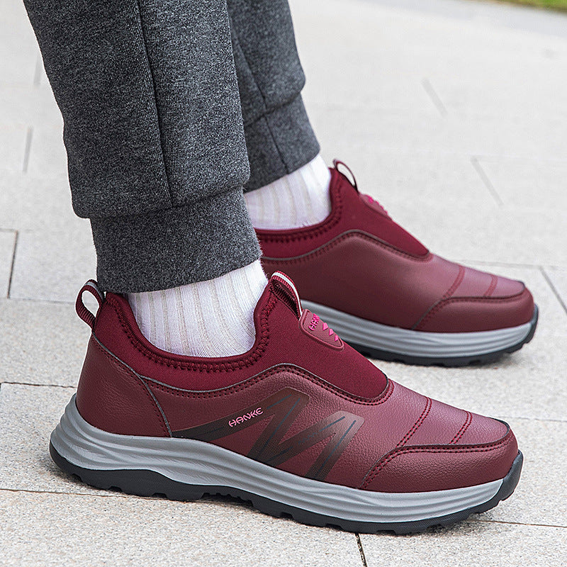 Damen Slip-On Sneakers mit rutschfester Sohle und flexiblem Design R&B