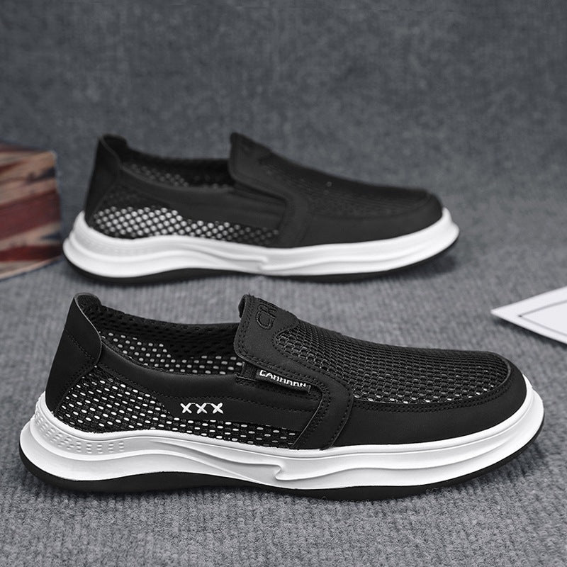 Damen Atmungsaktive Slip-On Sneakers im modernen Design mit rutschfester Sohle