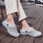 Damen Atmungsaktive Freizeitclogs mit praktischem Fersenriemen R&B