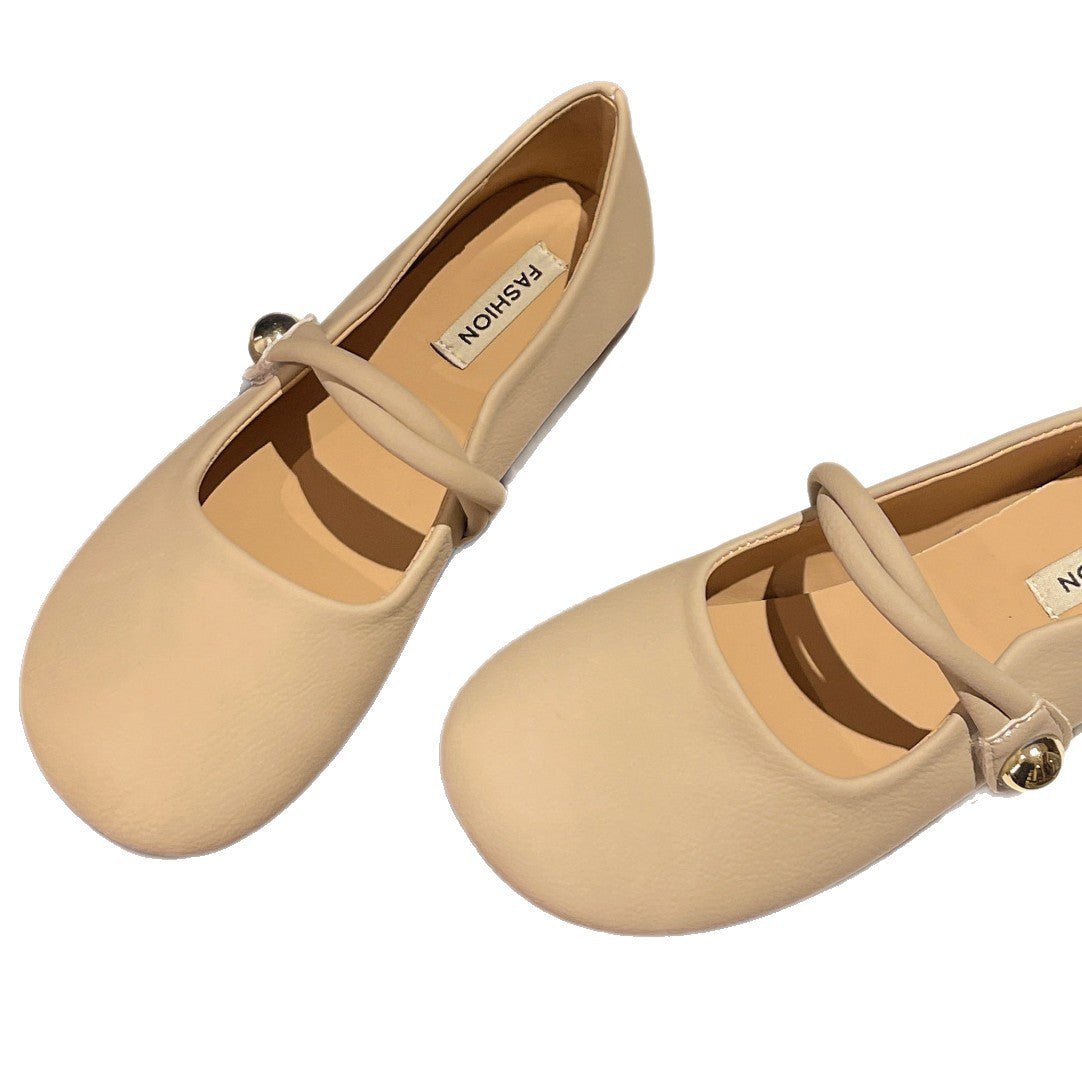 Damen Ballerinas mit elegantem Riemchen und komfortabler Sohle R&B