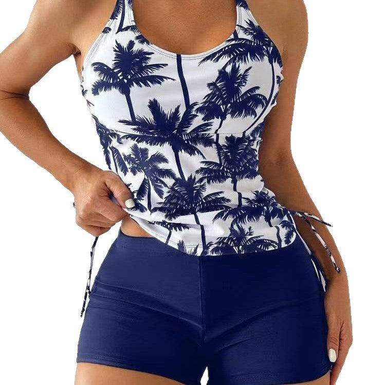 Damen Tankini-Set mit floralem Design und verstellbaren Trägern R&B