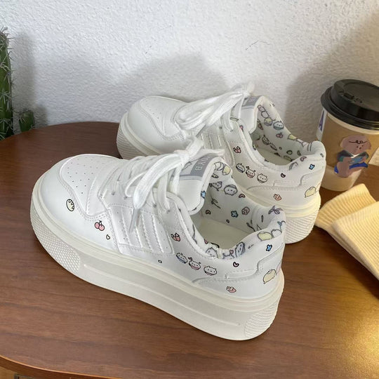 Damen Modische Sneakers mit verspielten Design-Elementen und atmungsaktiver Innenpolsterung R&B