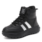 Damen Hohe und isolierte Winterstiefel mit rutschfester Sohle