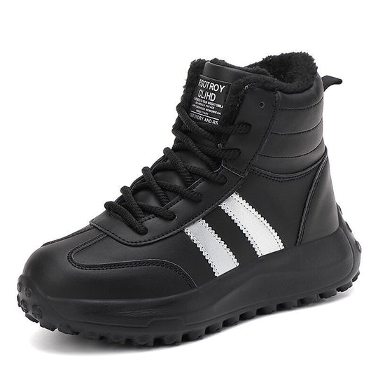 Damen Hohe und isolierte Winterstiefel mit rutschfester Sohle R&B