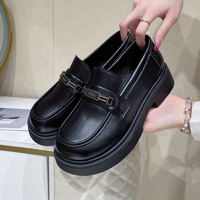 Damen Bequeme Mokassins mit modischen Schnallen-Details R&B