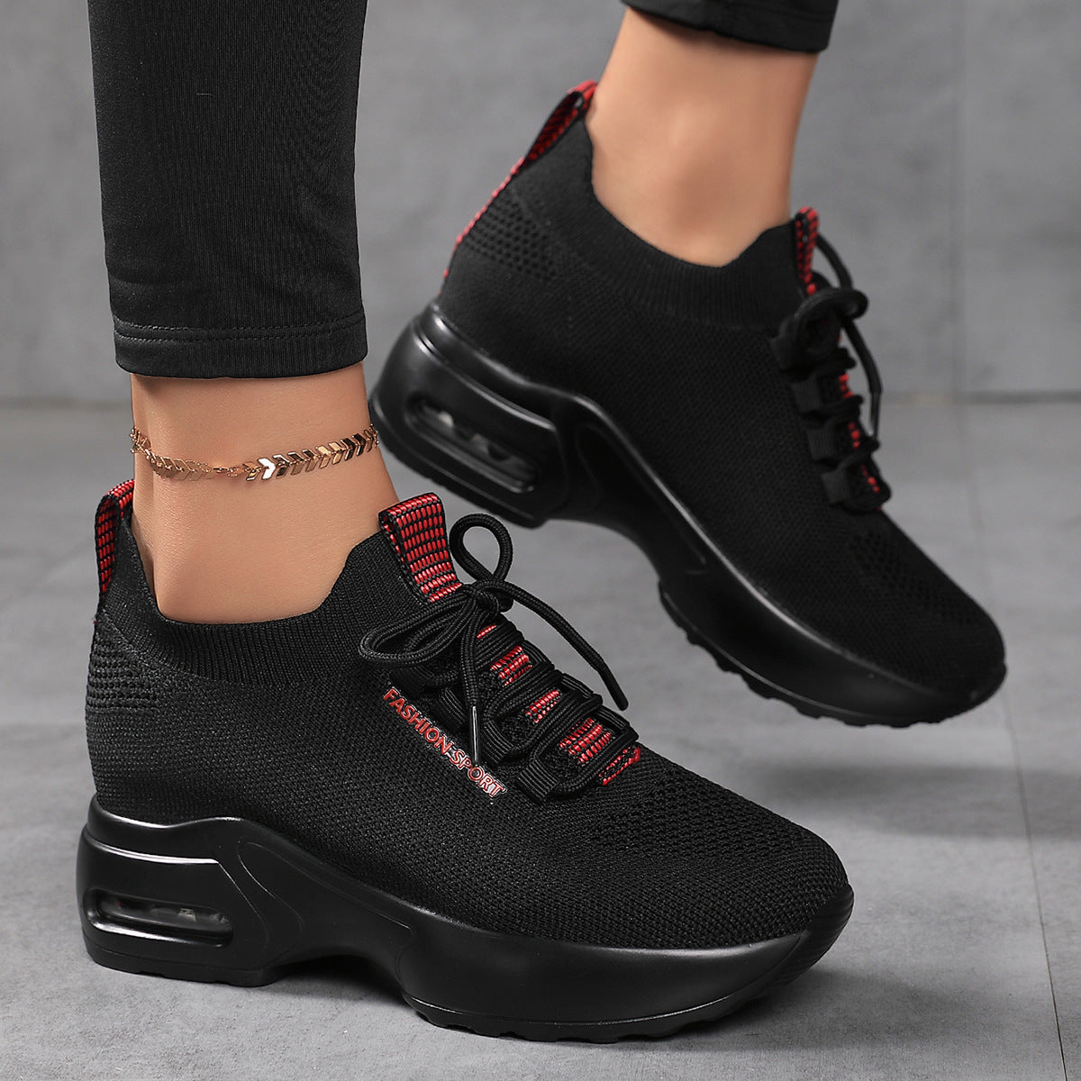 Damen Modische und komfortable Sport Sneakers
