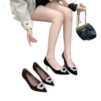 Damen elegante Pumps mit funkelndem Schmuckdetail R&B