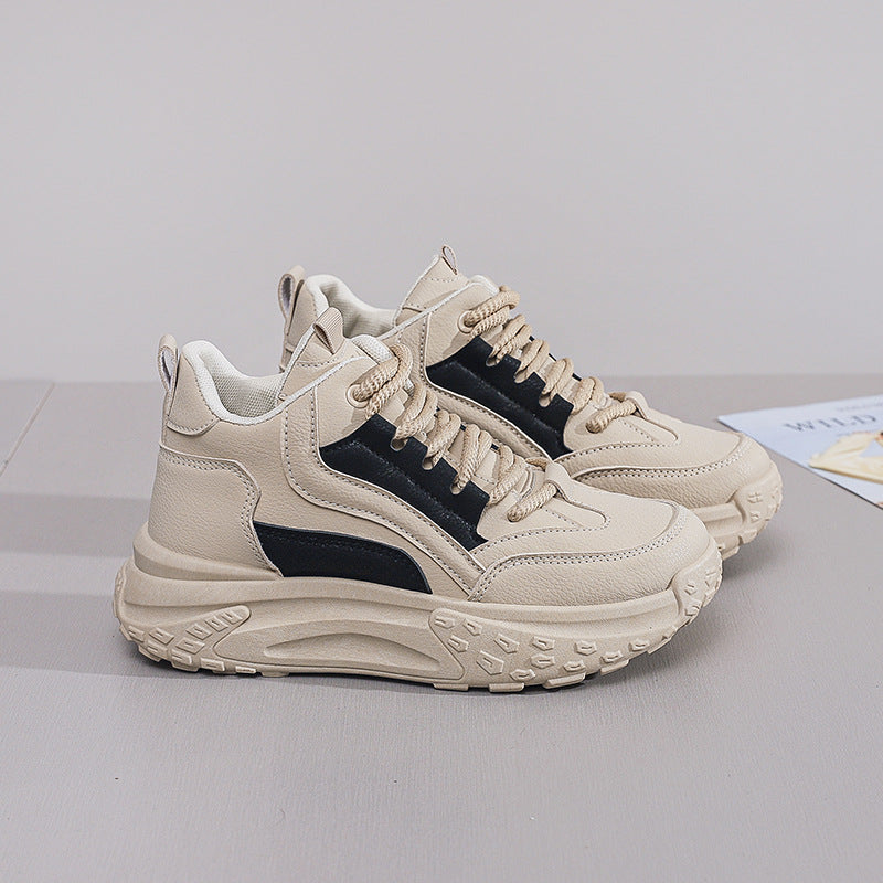 Damen Hochwertige Chunky Sneakers mit stabiler Sohle und atmungsaktiver Konstruktion R&B