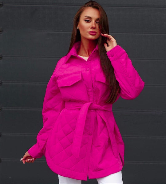 Damen Modische Steppjacke R&B