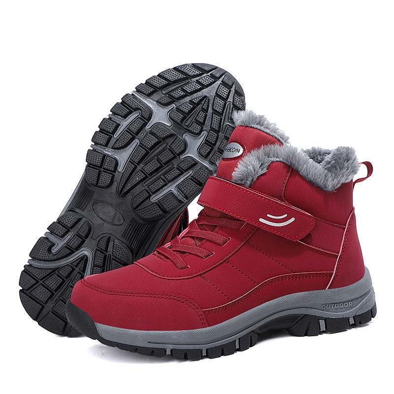 Damen Winterstiefel mit wärmendem Futter und rutschfester Profilsohle