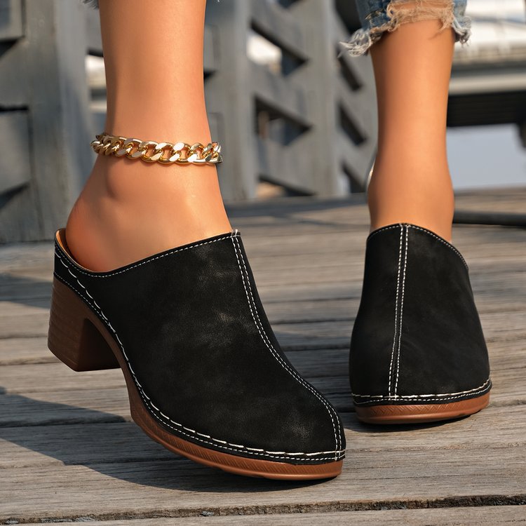 Damen Komfortable Clogs R&B