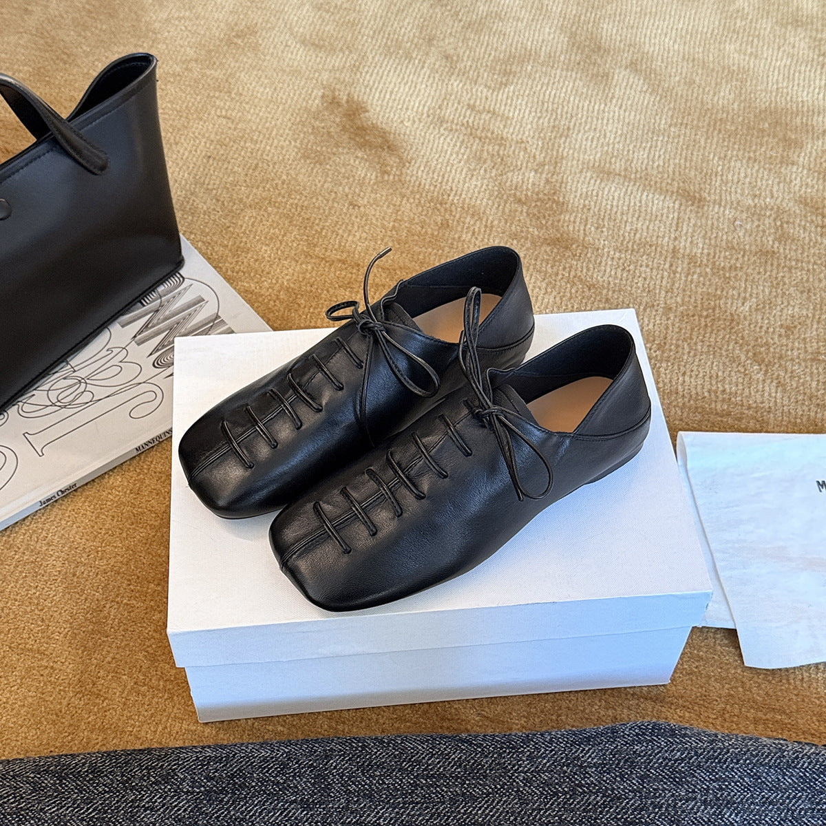 Damen Elegante und bequeme Schnürschuhe R&B