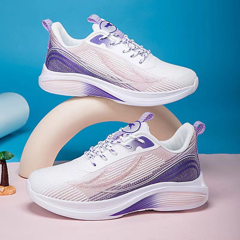 Damen Sportliche Laufschuhe mit atmungsaktivem Mesh-Obermaterial und stoßdämpfender Sohle R&B