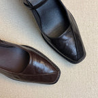 Damen elegante Riemchen-Ballerinas mit komfortabler Fußbettstruktur R&B