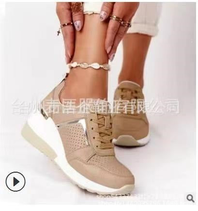 Damen Sportliche Sneakers mit atmungsaktivem Mesh-Obermaterial R&B