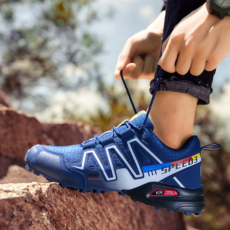 Damen Trail-Sneaker mit rutschfester Außensohle und atmungsaktivem Obermaterial R&B