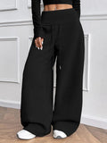 Damen Weite Jogginghose mit elastischem Taillenbund R&B