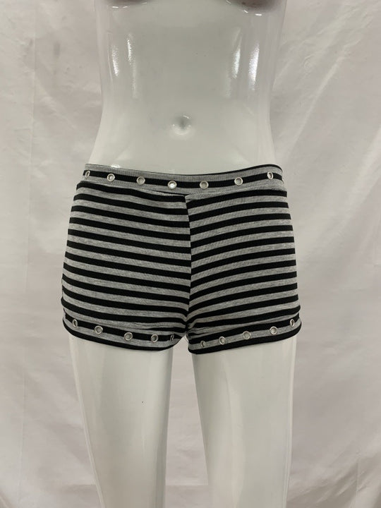 Damen Hipster Shorts mit modischem Streifenmuster R&B