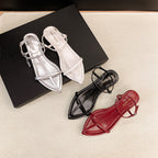 Damen Elegante und komfortable Sandalen mit doppeltem Riemen R&B