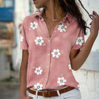 Damen Bluse mit floralem Design R&B