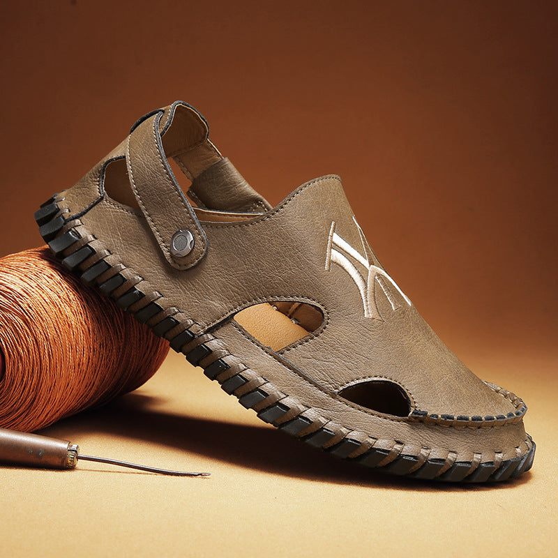 Damen Bequeme Clogs mit verstellbarem Riemen und rutschfester Sohle R&B