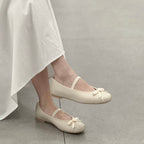 Damen Ballerinas mit dekorativem Schleifen-Design R&B