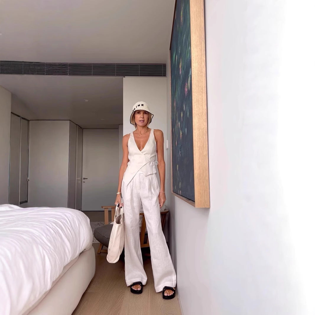 Damen Eleganter Einteiler mit fließendem Schnitt und figurbetonter Passform R&B