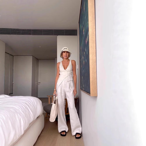 Damen Eleganter Einteiler mit fließendem Schnitt und figurbetonter Passform R&B