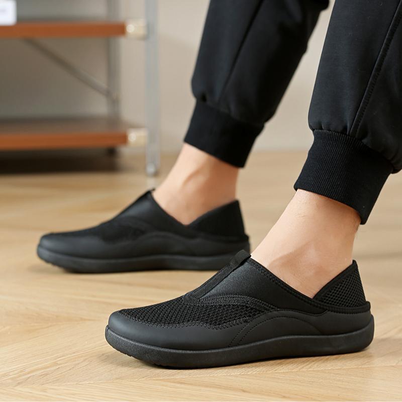 Damen Bequeme Slip-On Sportschuhe mit atmungsaktivem Obermaterial und rutschfester Sohle R&B
