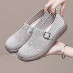 Damen Atmungsaktive Slip-On Schuhe mit verstellbarem Riemen R&B
