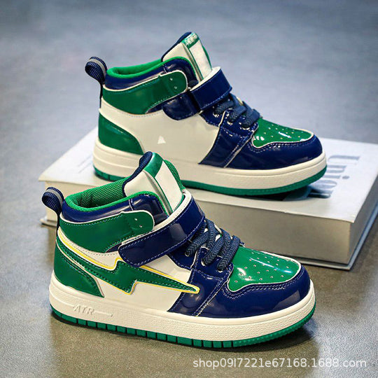Damen Hohe Sneakers mit verstellbarem Klettverschluss und sportlichem Design R&B