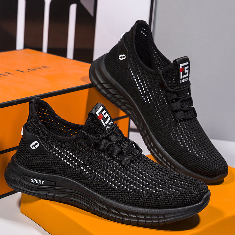 Herren Atmungsaktive Mesh-Laufschuhe mit flexiblem Design R&B