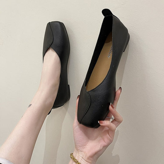 Damen Ballerinas mit spitzer Kappe und komfortablem Fußbett R&B