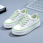 Damen Sneaker mit hoher Plateausohle und atmungsaktivem Obermaterial R&B