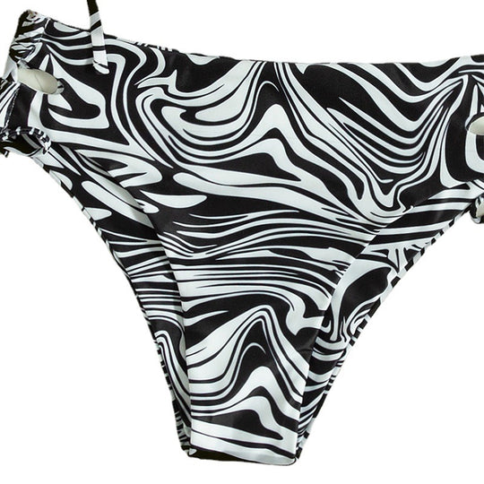 Damen Bandeau-Bikini-Set mit Stilvollem Rüschendesign R&B