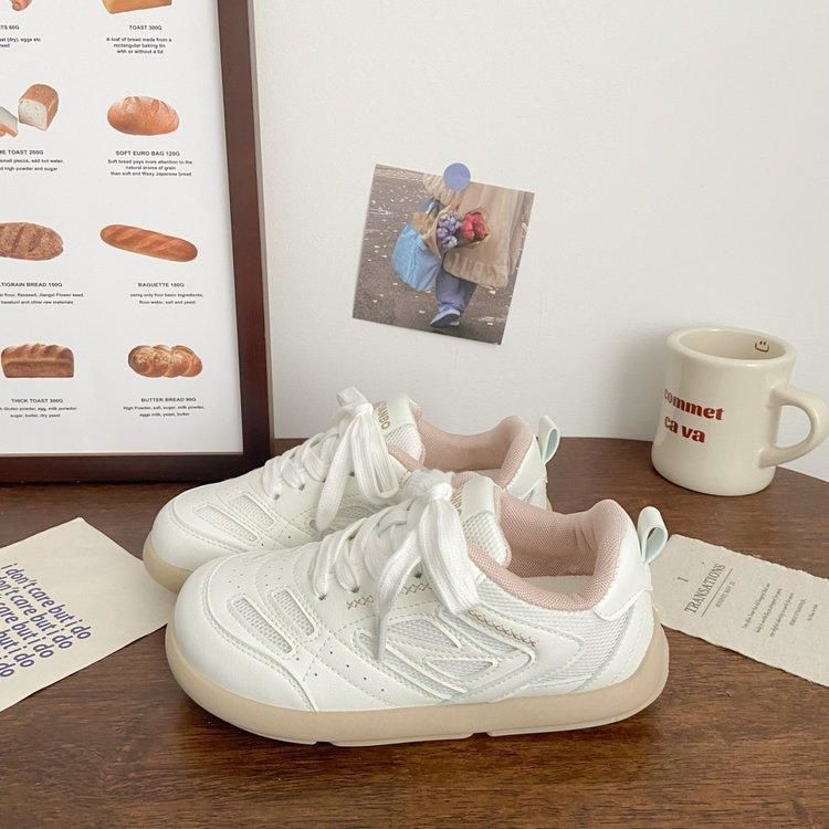 Damen Sportliche Sneakers mit atmungsaktiver Netzstruktur und dämpfender Sohle