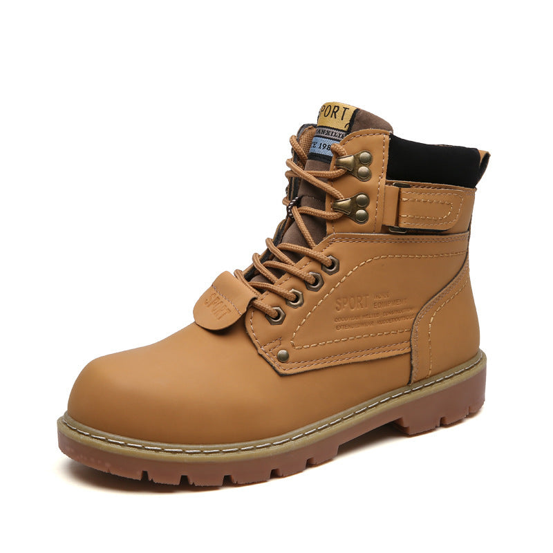 Damen robuste Schnürstiefel mit wasserdichtem Obermaterial R&B