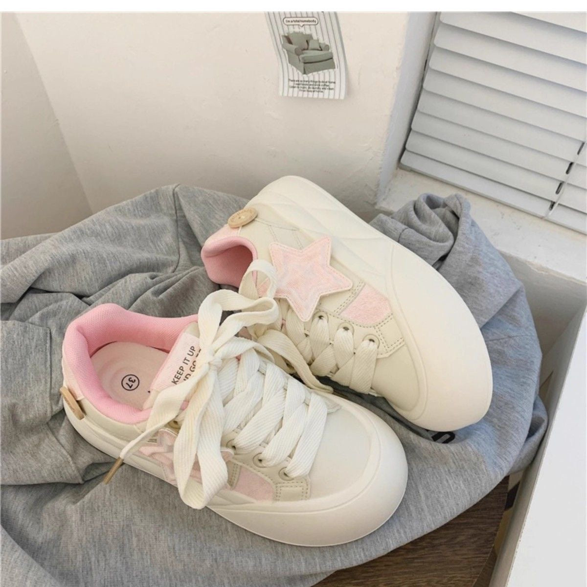 Damen Trendige Sportliche Sneaker