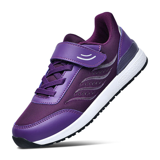 Damen Sportliche Sneakers mit verstellbarem Klettverschluss und atmungsaktiver Oberflächenstruktur R&B