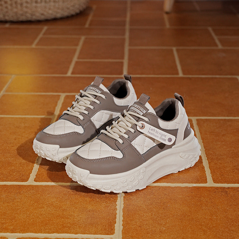 Damen Chunky Sneakers mit modernem Obermaterial und robustem Profil R&B