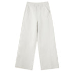 Damen Weite Stoffhose elegant verarbeitet