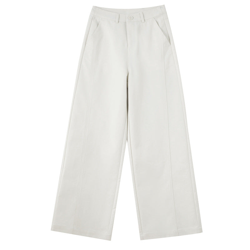 Damen Weite Stoffhose elegant verarbeitet