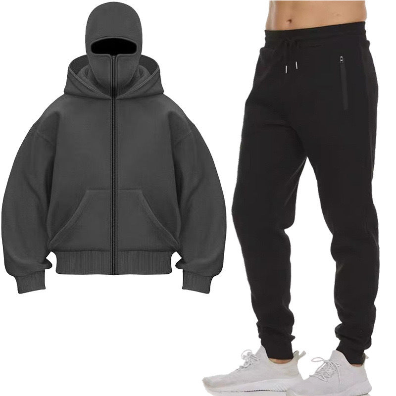 Damen hooded Sweatjacke mit praktischer durchgängiger Reißverschlussleiste und großen Taschen R&B
