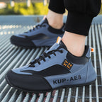 Damen Komfortable Freizeit-Sneaker mit strapazierfähiger Oberflächenstruktur