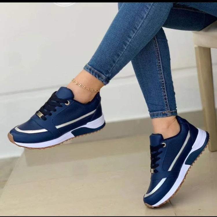 Damen Sportliche Sneakers mit modischen Akzenten R&B
