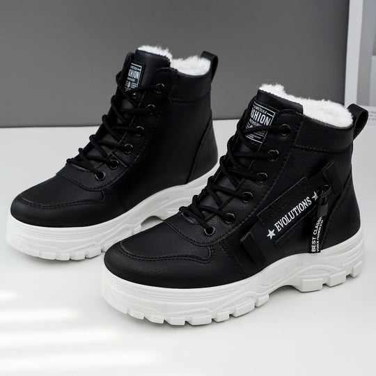 Damen Modische Winterstiefel mit komfortabler Isolierung und rutschfester Sohle R&B